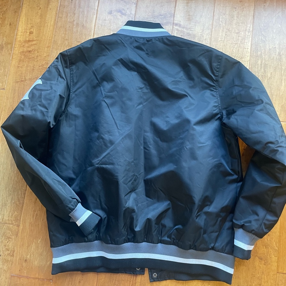 ๐HP๐ Vintage Majestic MLB Yankees padded Bomber Jacket top - Picture 2 of 9